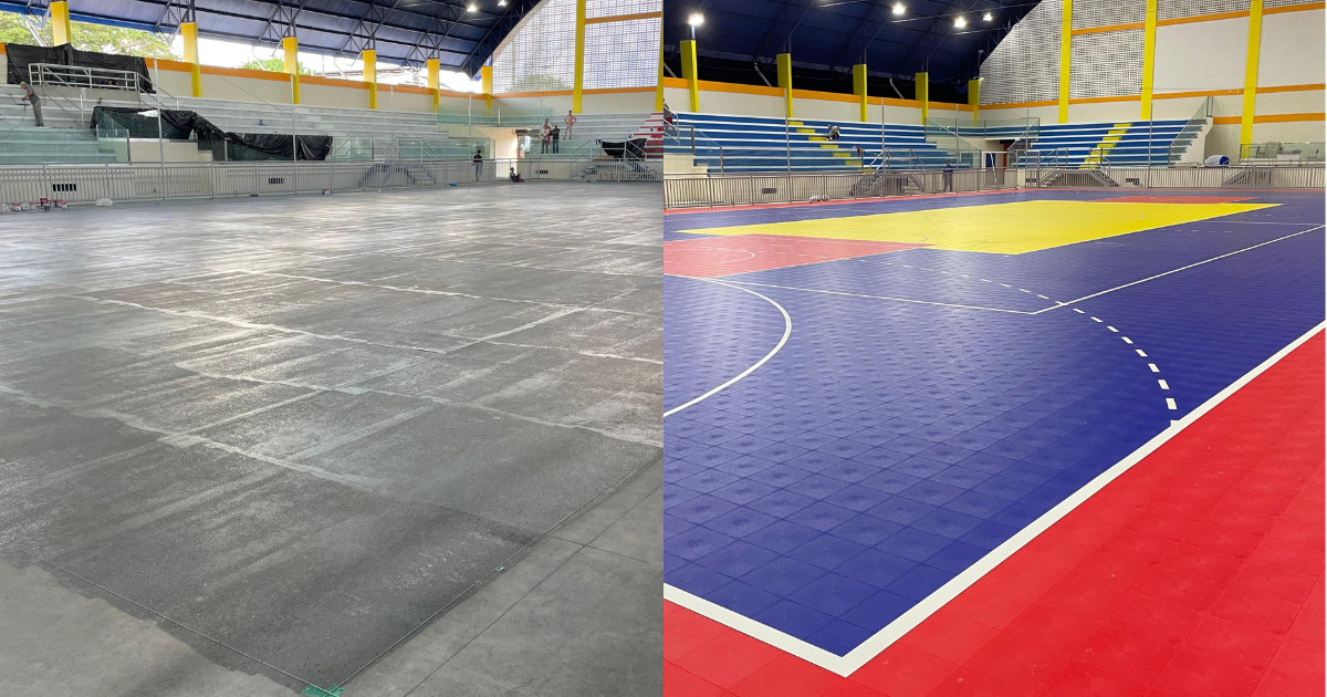 Manutenção de quadra esportiva Quanto custa por ano Como reduzir gastos com sem reforma