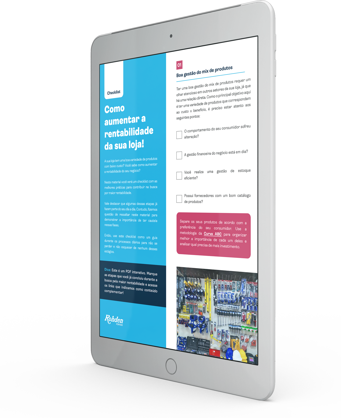 Checklist: como aumentar a rentabilidade da loja!