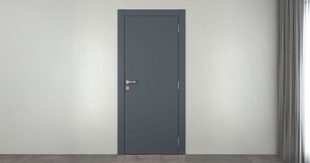 porta cinza