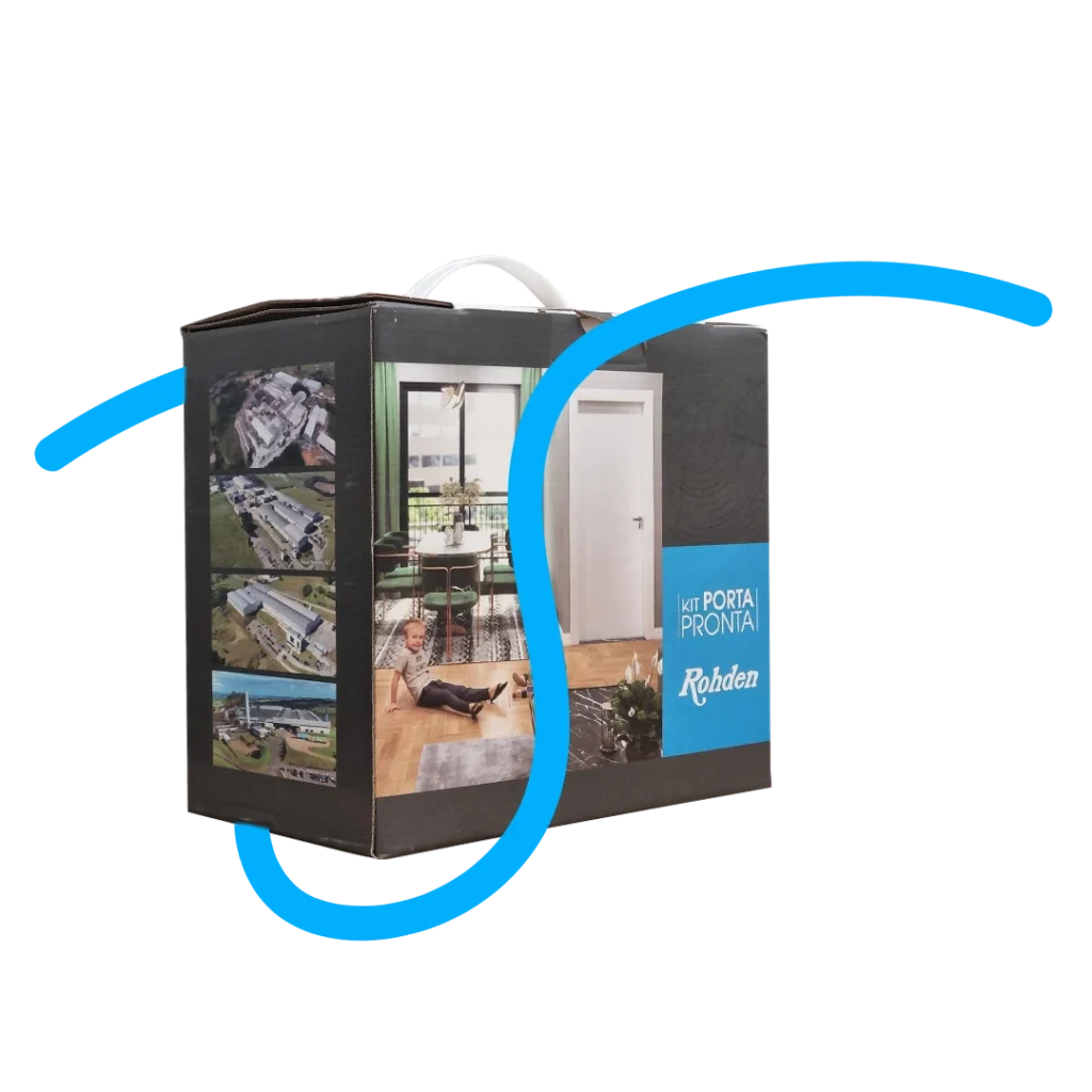 caixa kit porta