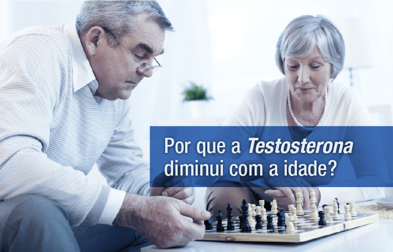 Por que a Testosterona diminui com a idade?